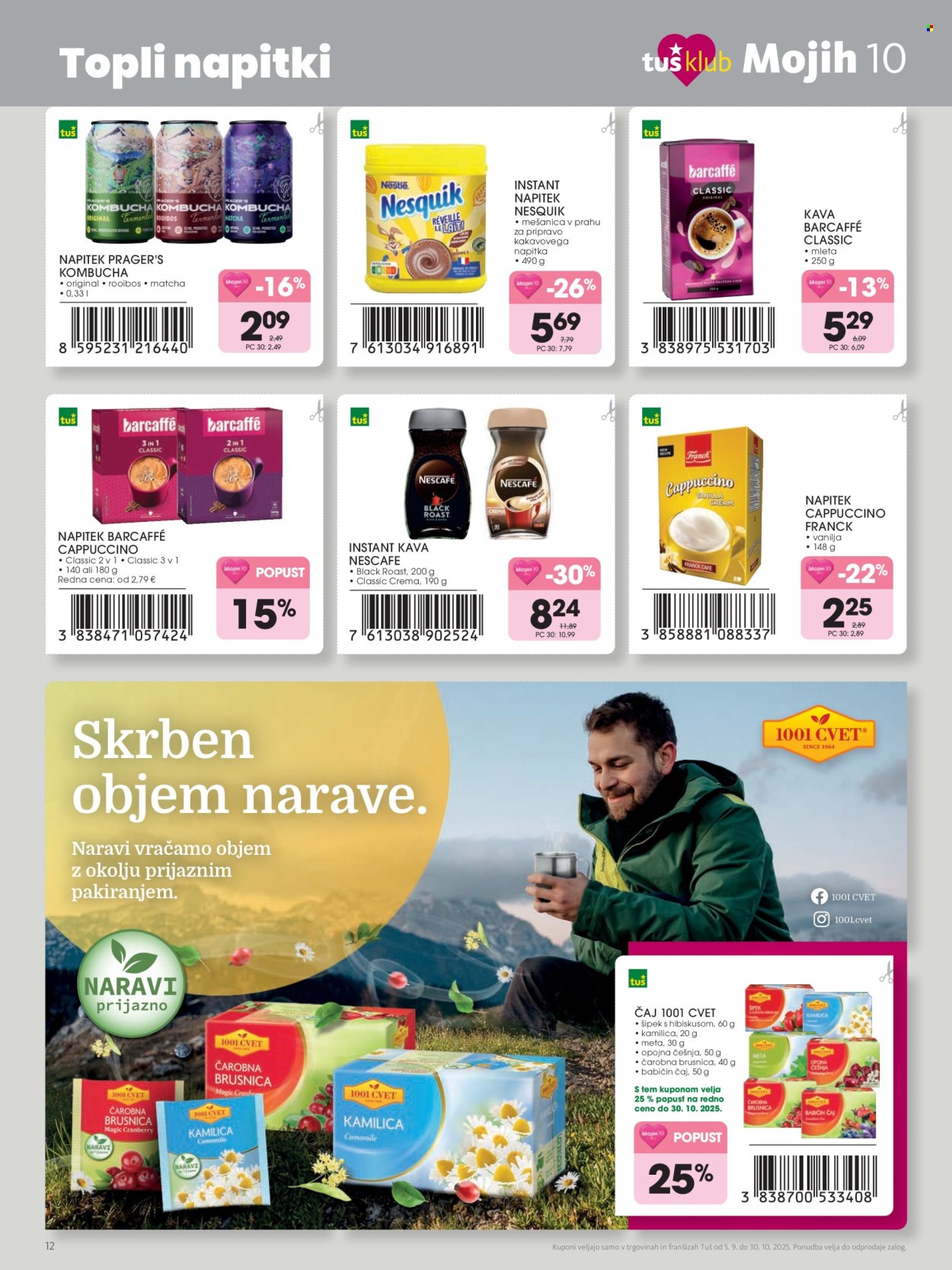Tuš katalog - 5.9.2025 - 31.10.2025. Stran 12
