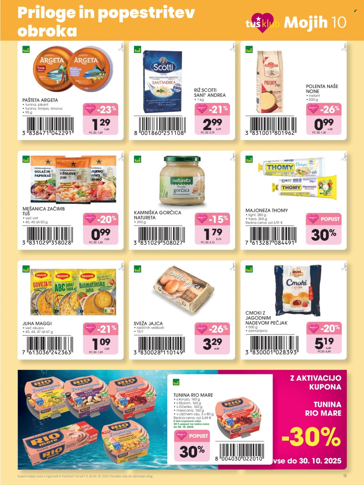 Tuš katalog - 5.9.2025 - 31.10.2025. Stran 15