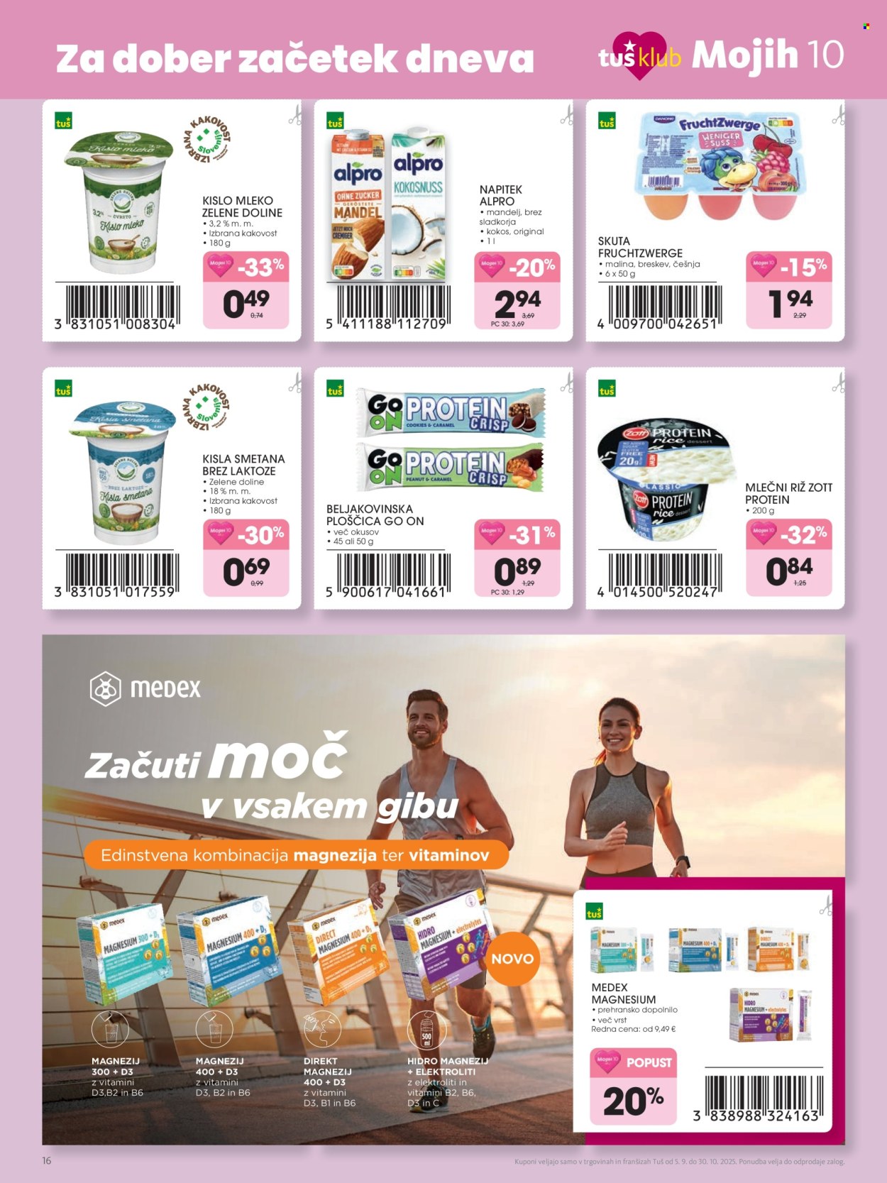 Tuš katalog - 5.9.2025 - 31.10.2025. Stran 16