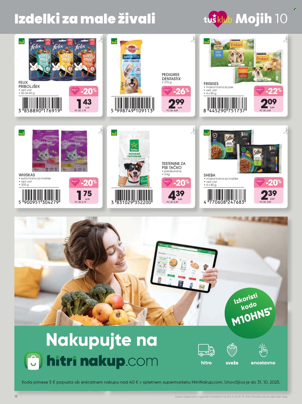 Tuš katalog - 5.9.2025 - 31.10.2025. Stran 18