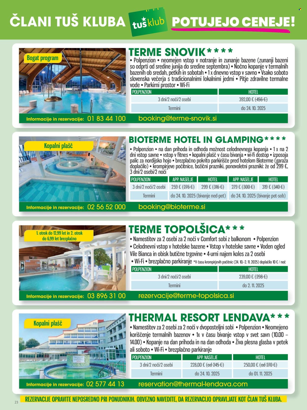Tuš katalog - 5.9.2025 - 31.10.2025. Stran 23