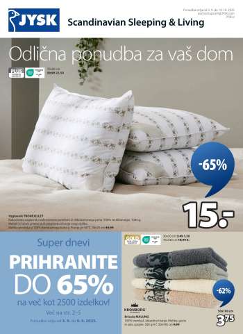 JYSK katalog - 3.9.2025 - 14.10.2025.