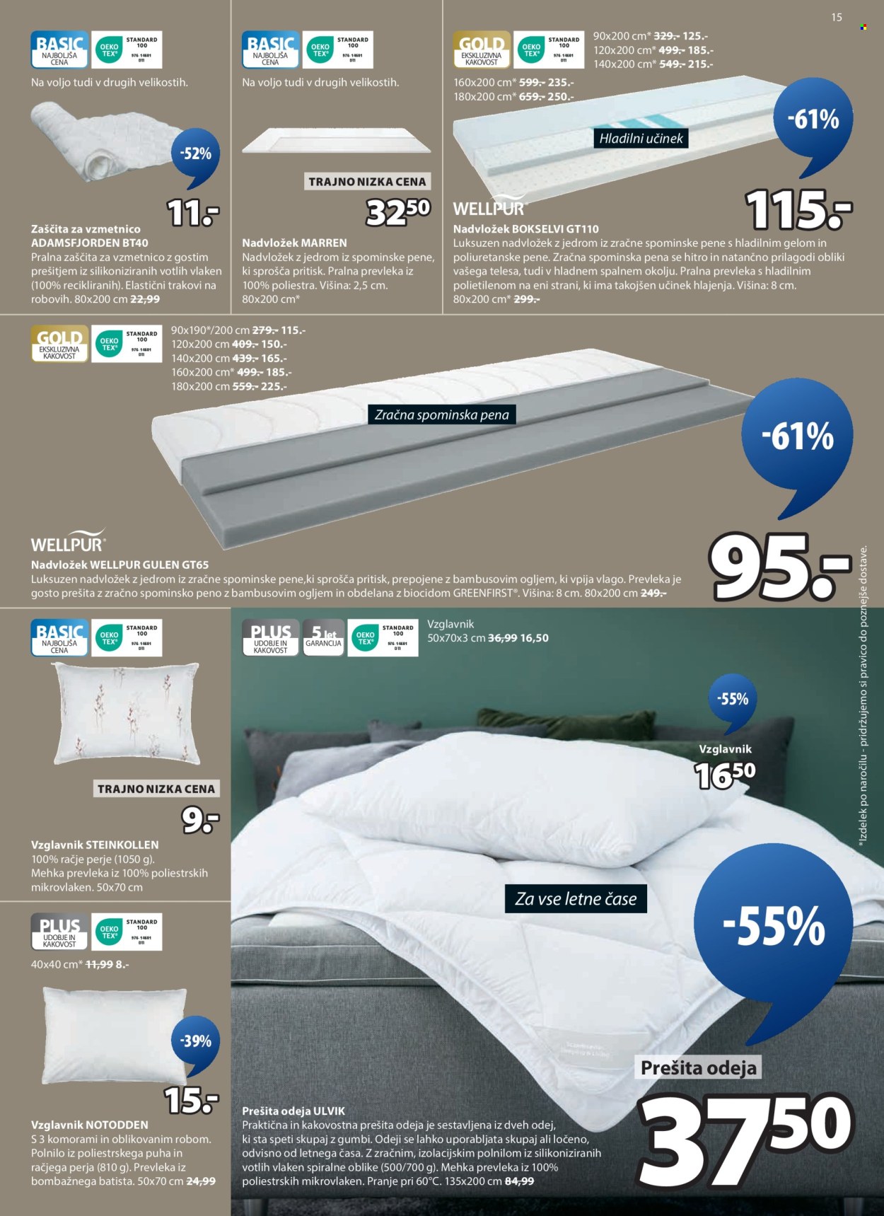 JYSK katalog - 3.9.2025 - 14.10.2025. Stran 15