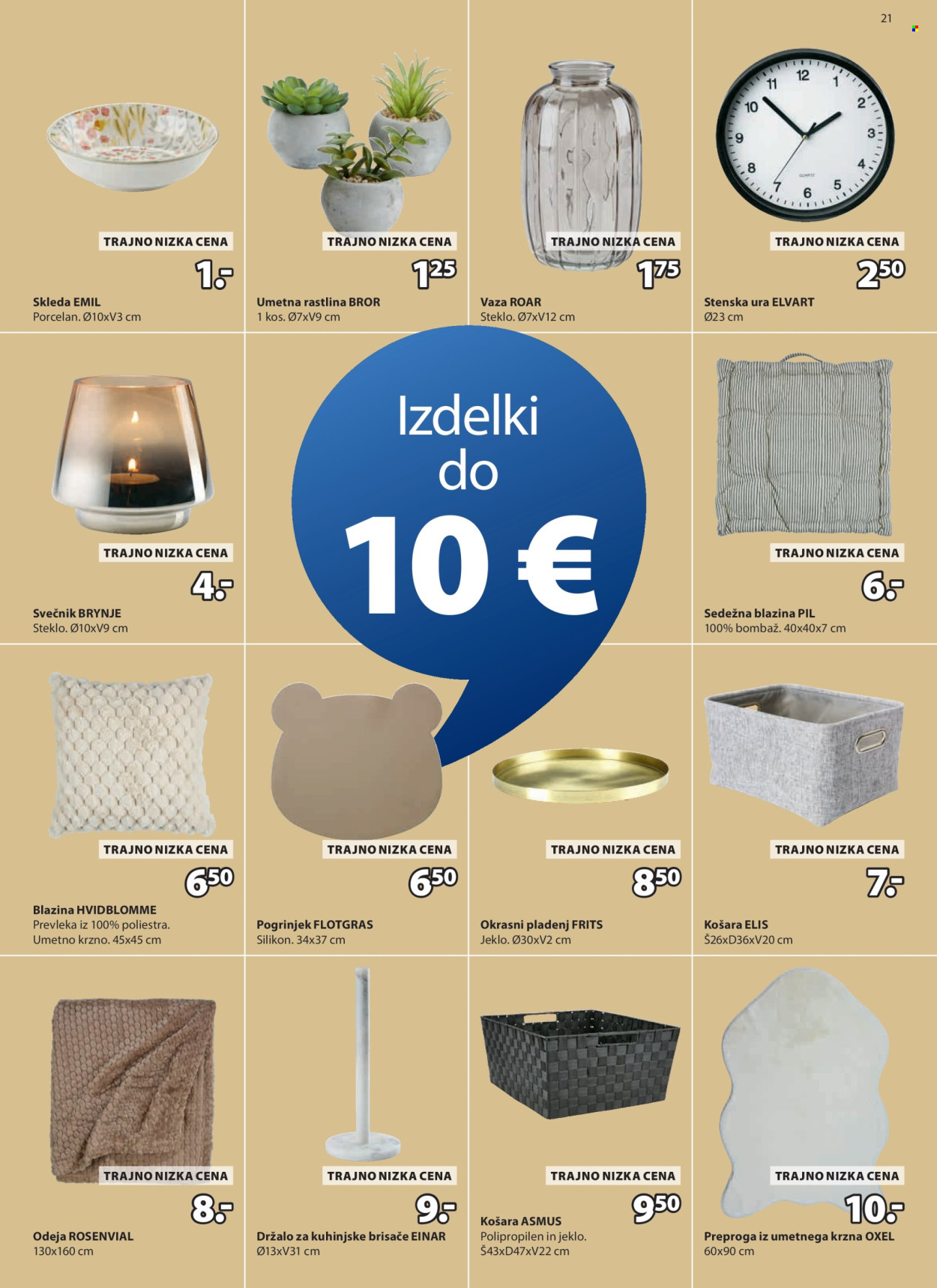 JYSK katalog - 3.9.2025 - 14.10.2025. Stran 21