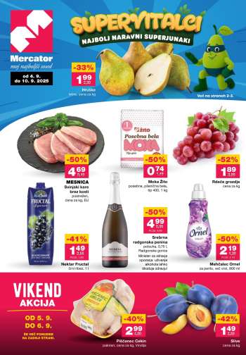 Mercator katalog - 4.9.2025 - 10.9.2025.