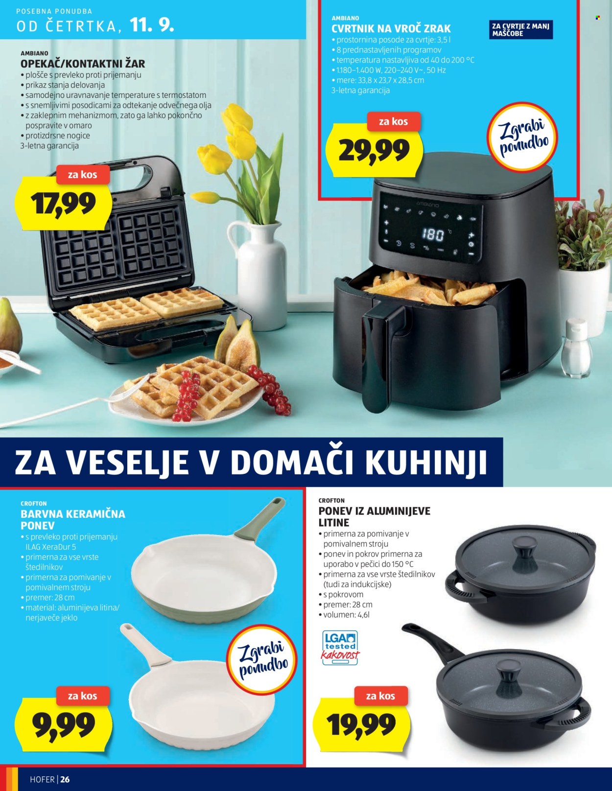 Hofer katalog - 4.9.2025 - 13.9.2025. Stran 26
