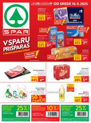 SPAR katalog - 10.9.2025 - 16.9.2025.