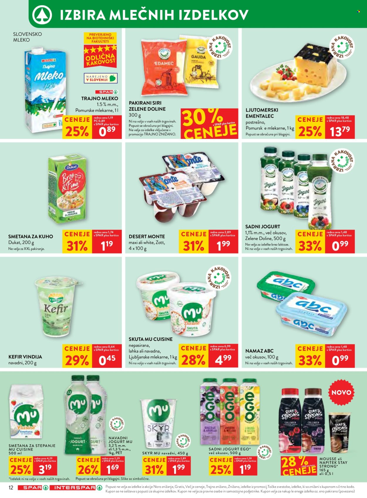 SPAR katalog - 10.9.2025 - 16.9.2025. Stran 12
