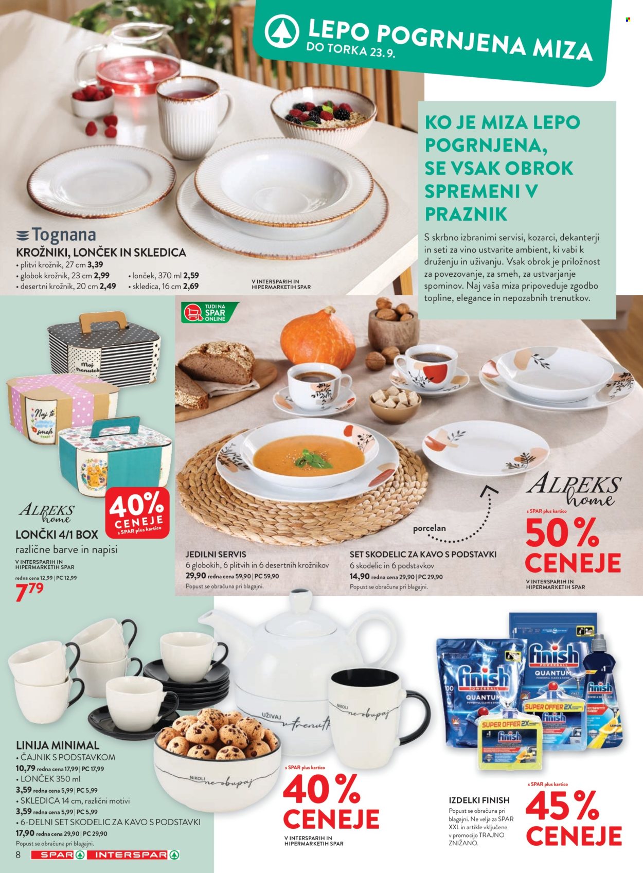 SPAR katalog - 10.9.2025 - 23.9.2025. Stran 8