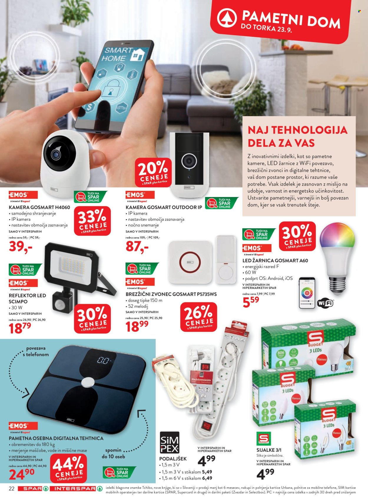 SPAR katalog - 10.9.2025 - 23.9.2025. Stran 22