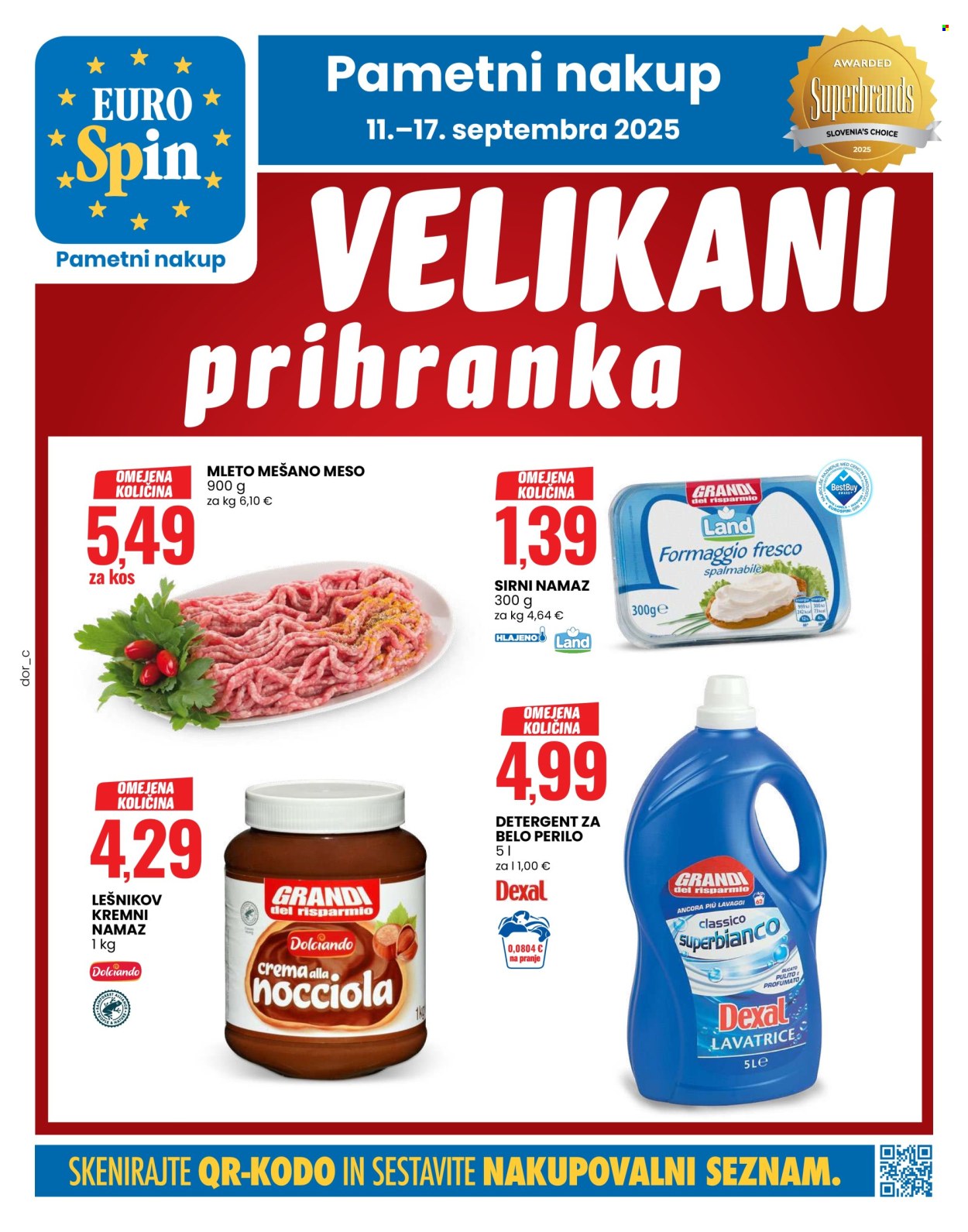 EuroSpin katalog - 11.9.2025 - 17.9.2025. Stran 1