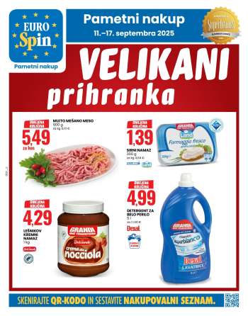 EuroSpin katalog - 11.9.2025 - 17.9.2025.