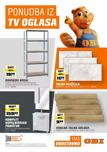 OBI katalog - 8.9.2025 - 30.9.2025.