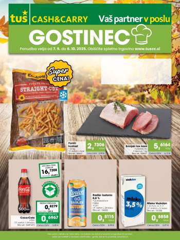 Tuš Cash & Carry katalog - 7.9.2025 - 6.10.2025.