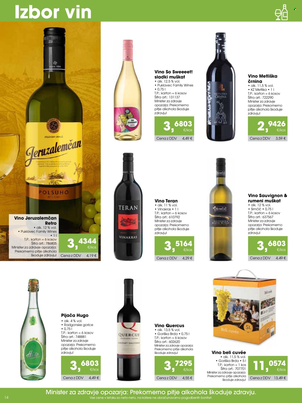 Tuš Cash & Carry katalog - 7.9.2025 - 6.10.2025. Stran 14