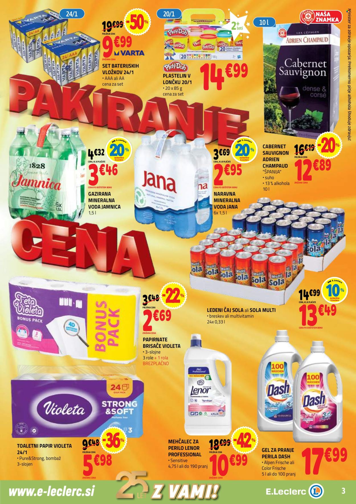 E.Leclerc katalog - 10.9.2025 - 20.9.2025. Stran 3
