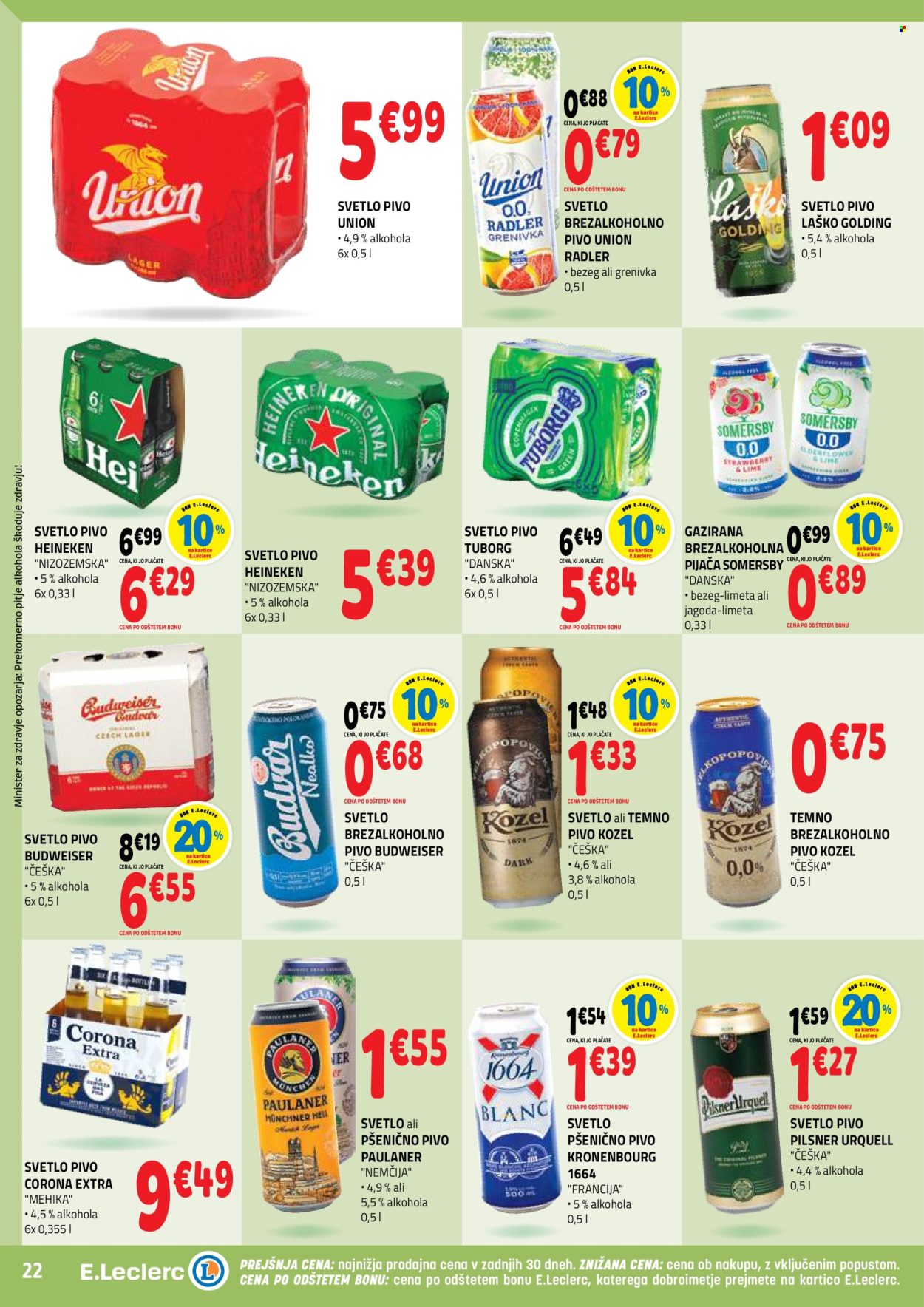 E.Leclerc katalog - 10.9.2025 - 20.9.2025. Stran 22