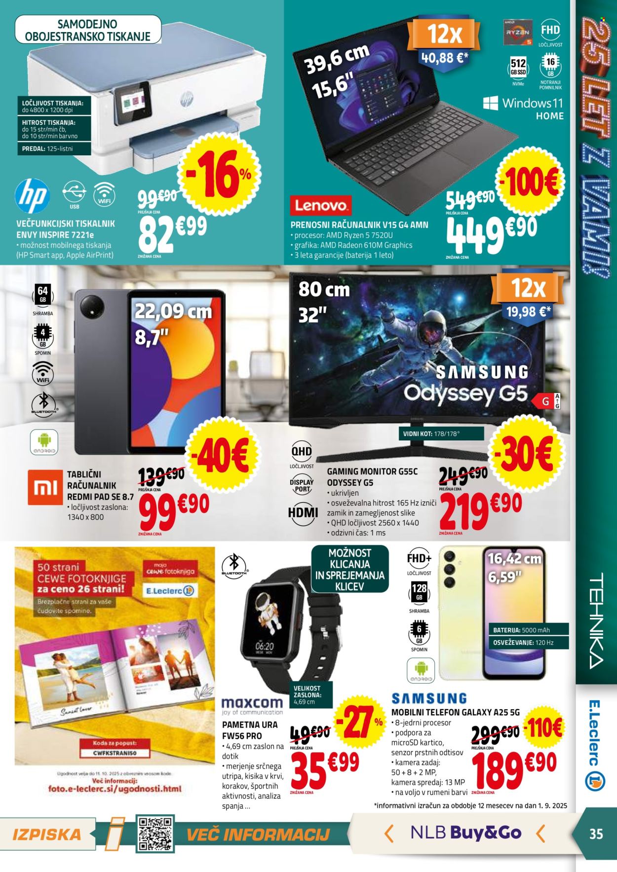 E.Leclerc katalog - 10.9.2025 - 20.9.2025. Stran 35