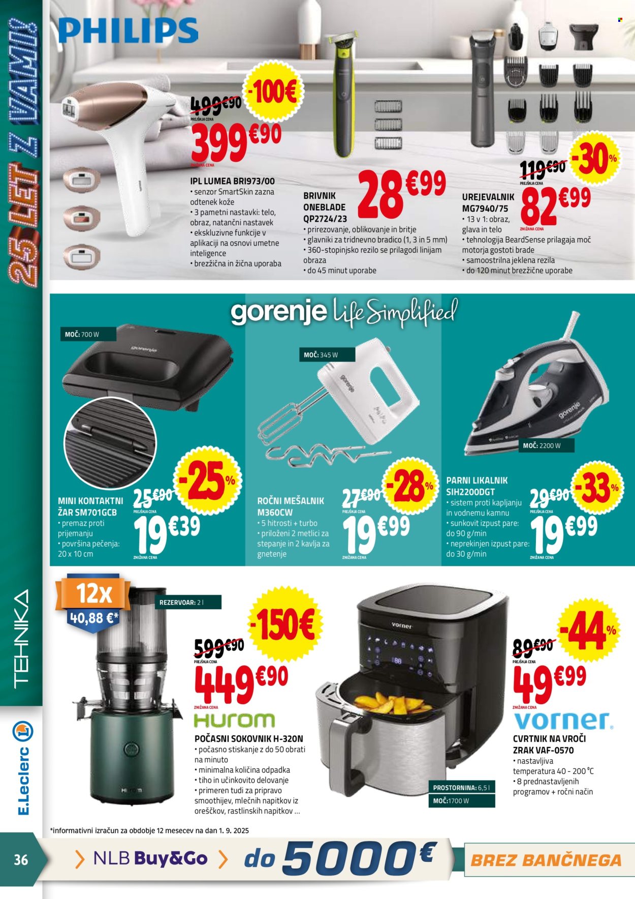 E.Leclerc katalog - 10.9.2025 - 20.9.2025. Stran 36