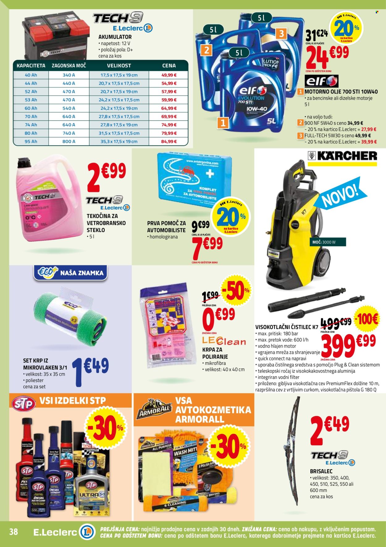 E.Leclerc katalog - 10.9.2025 - 20.9.2025. Stran 38