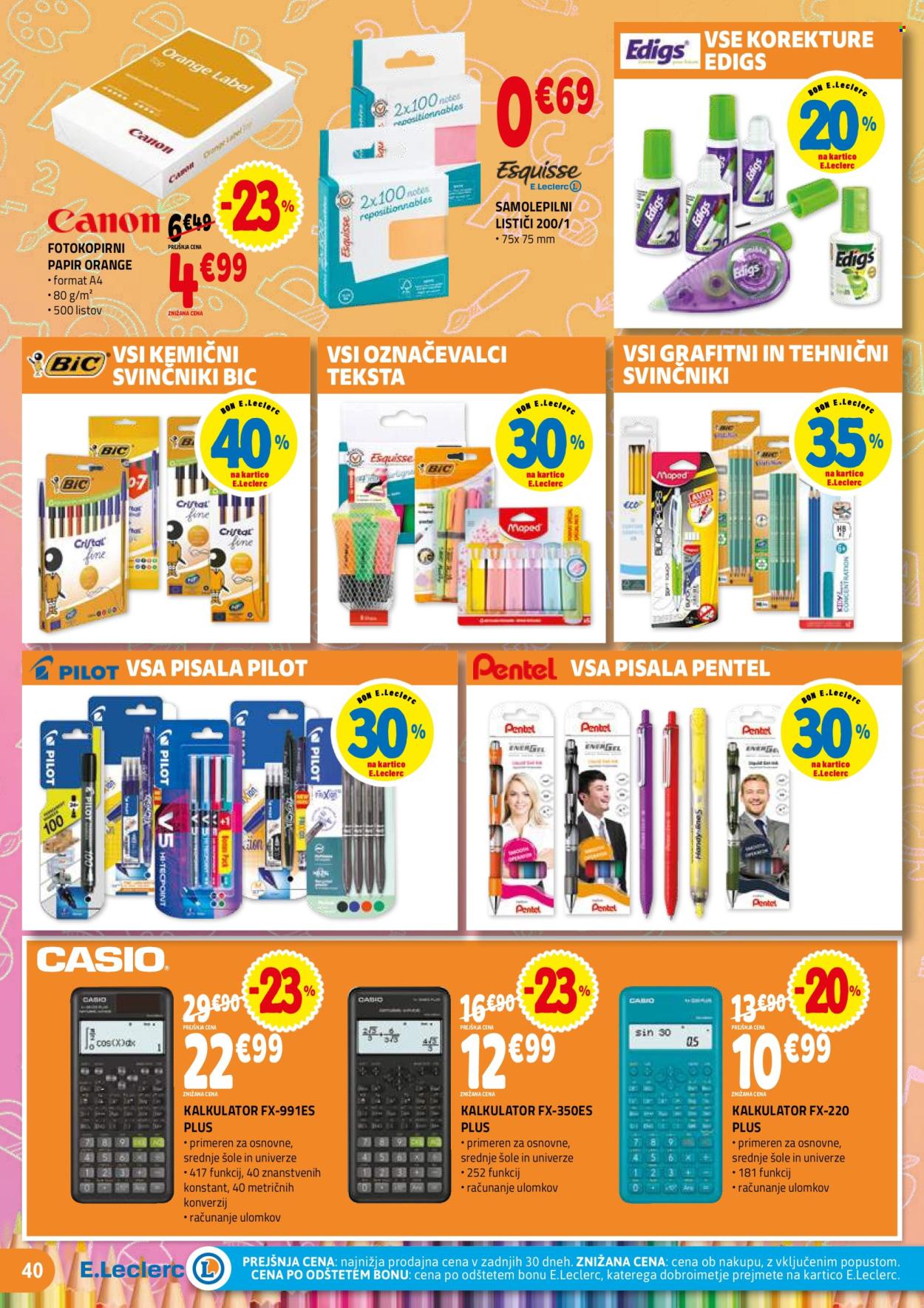 E.Leclerc katalog - 10.9.2025 - 20.9.2025. Stran 40