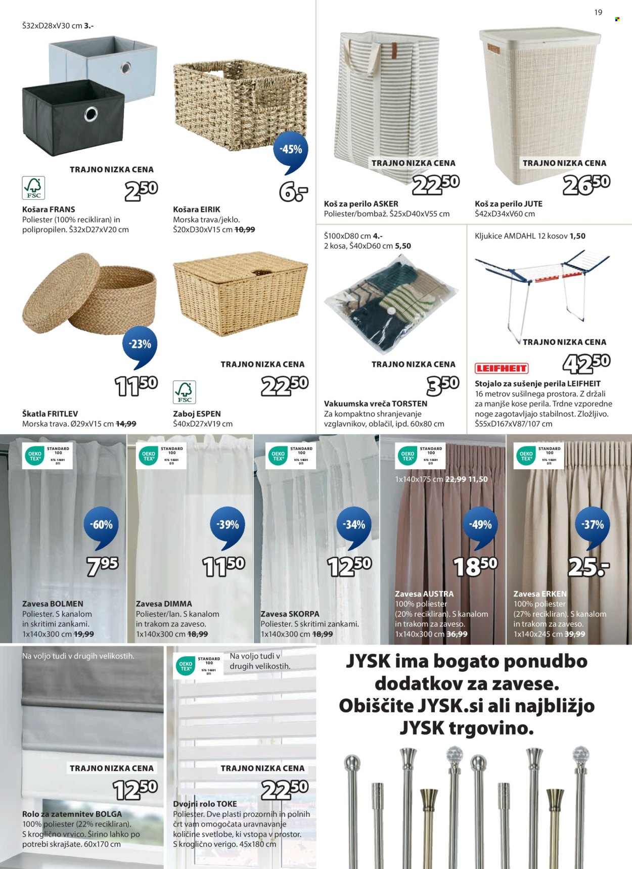 JYSK katalog - 10.9.2025 - 14.10.2025. Stran 19