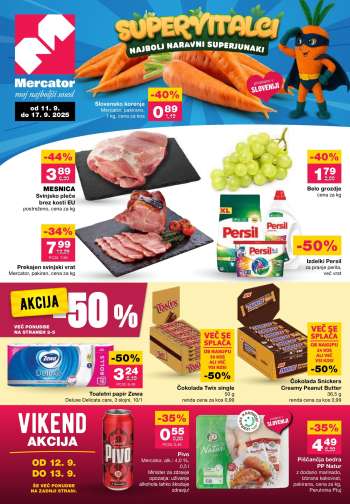 Mercator katalog - 11.9.2025 - 17.9.2025.