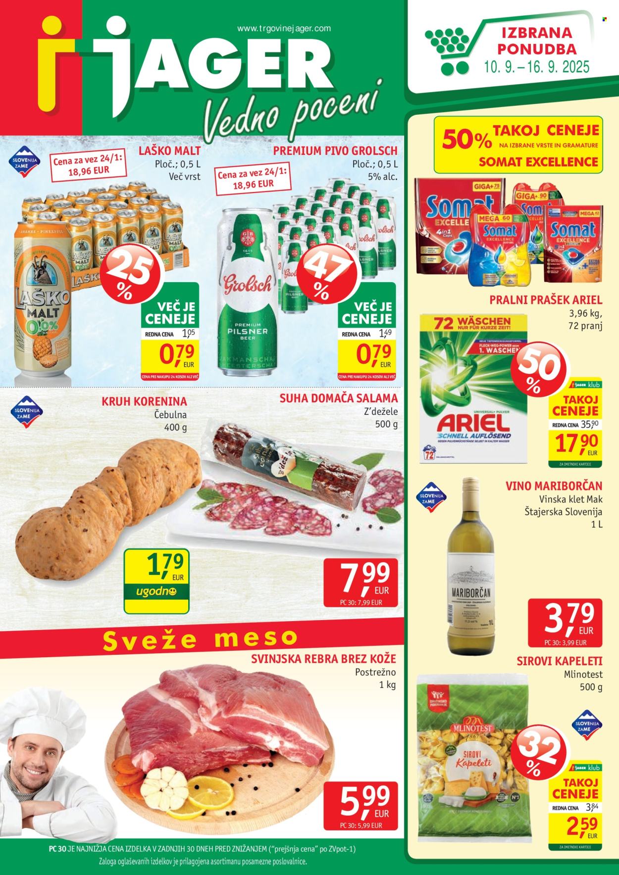 JAGER katalog - 10.9.2025 - 16.9.2025. Stran 1