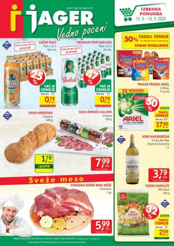 JAGER katalog - 10.9.2025 - 16.9.2025.