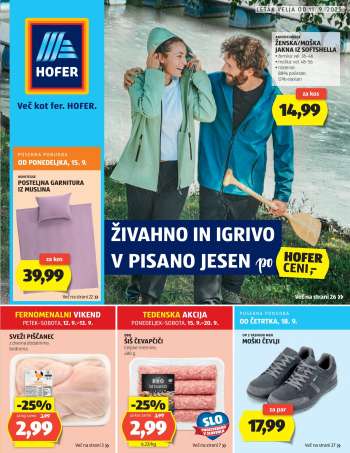 Hofer katalog - 11.9.2025 - 20.9.2025.