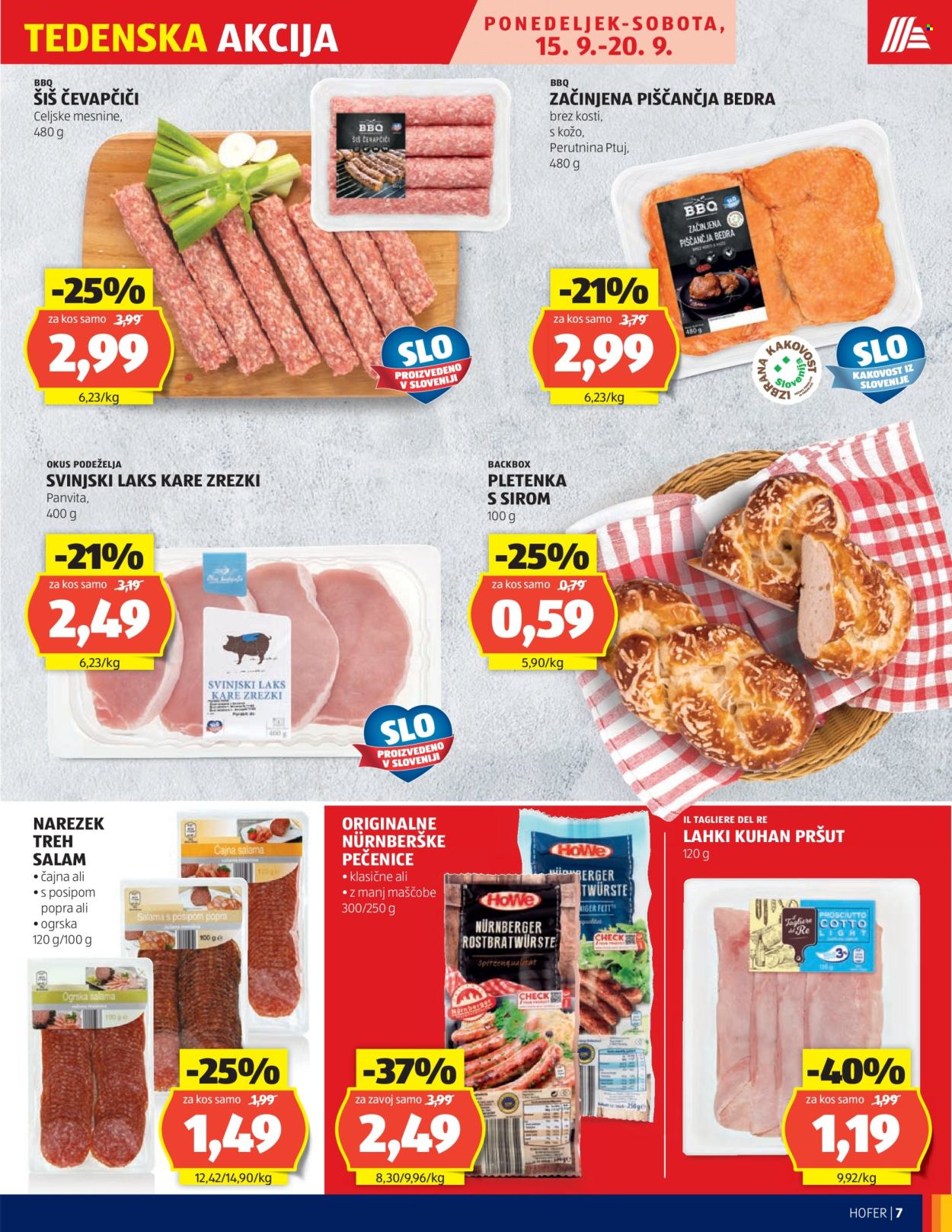 Hofer katalog - 11.9.2025 - 20.9.2025. Stran 7