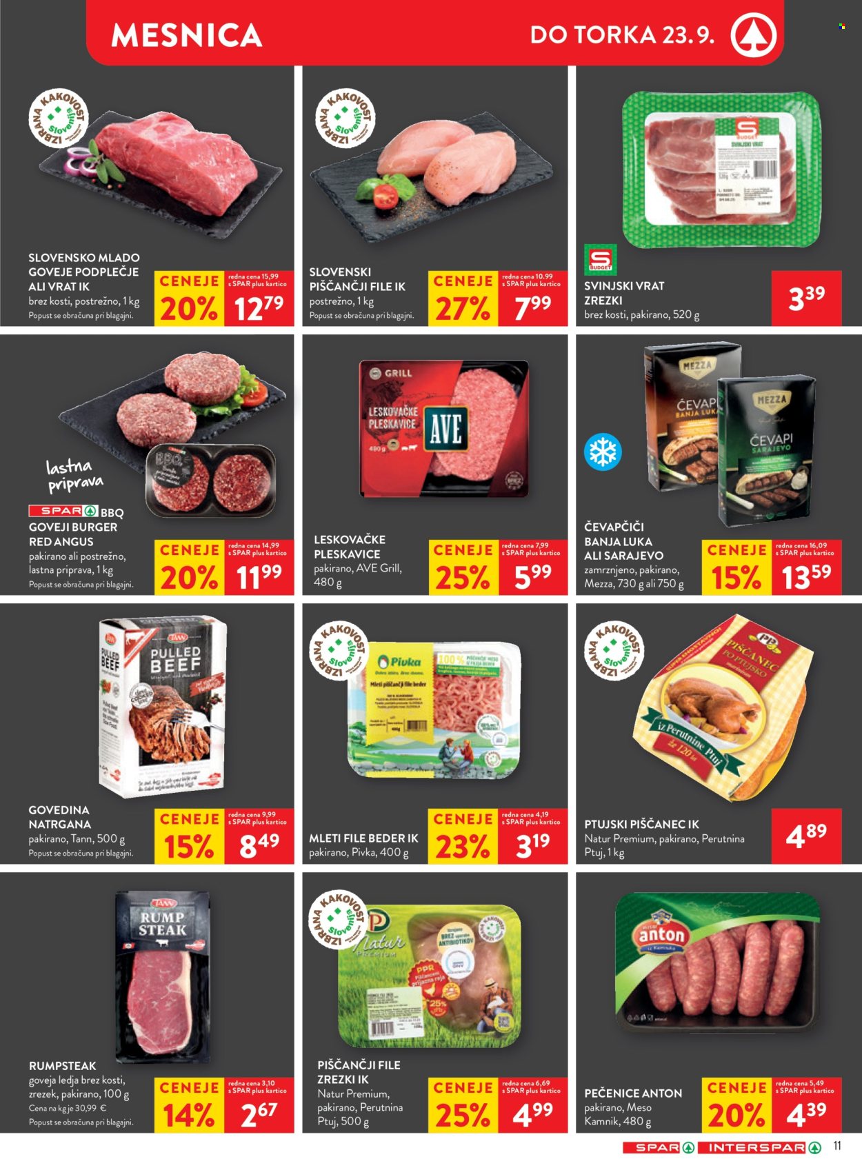 SPAR katalog - 17.9.2025 - 30.9.2025. Stran 11