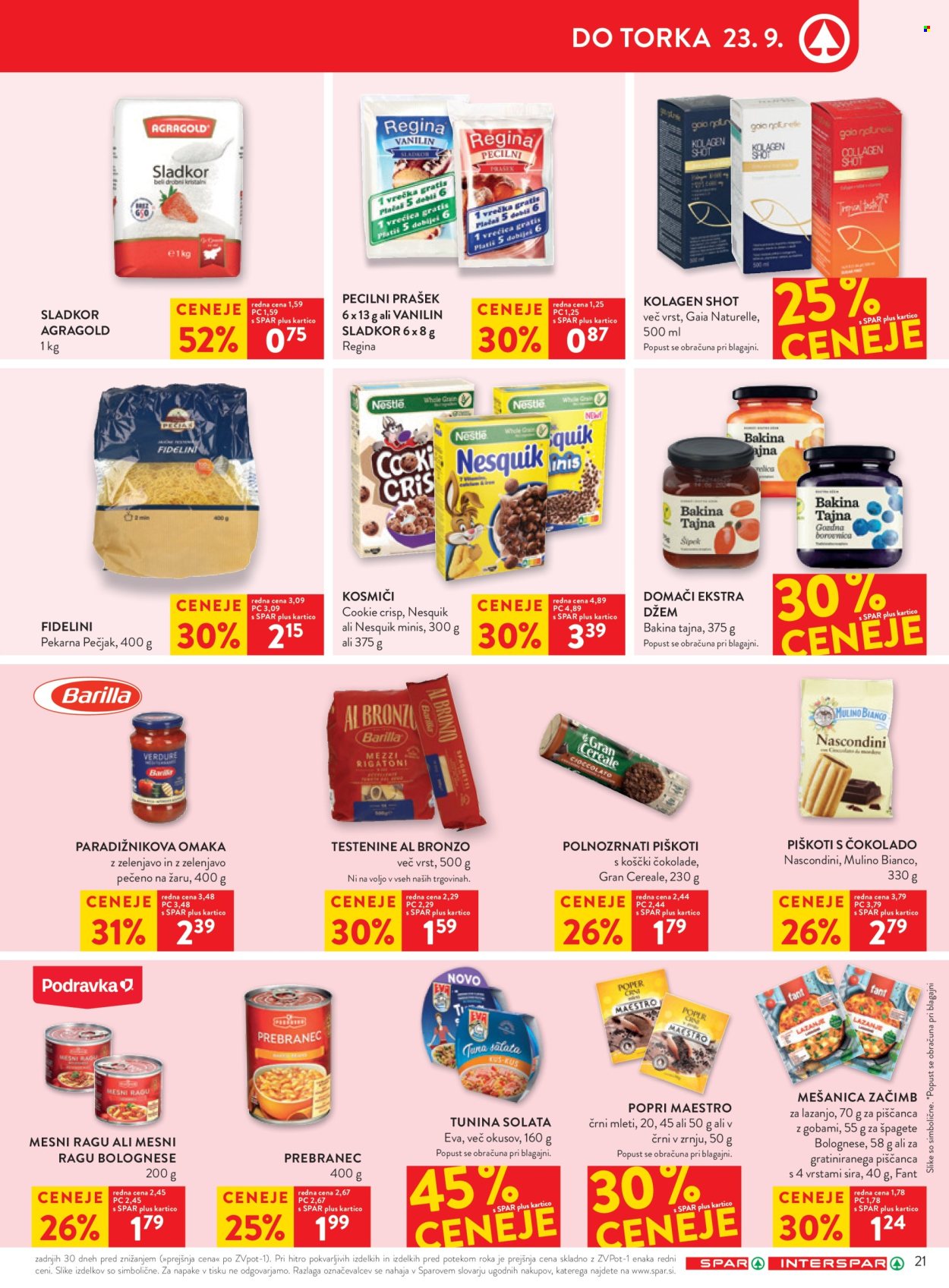 SPAR katalog - 17.9.2025 - 30.9.2025. Stran 23