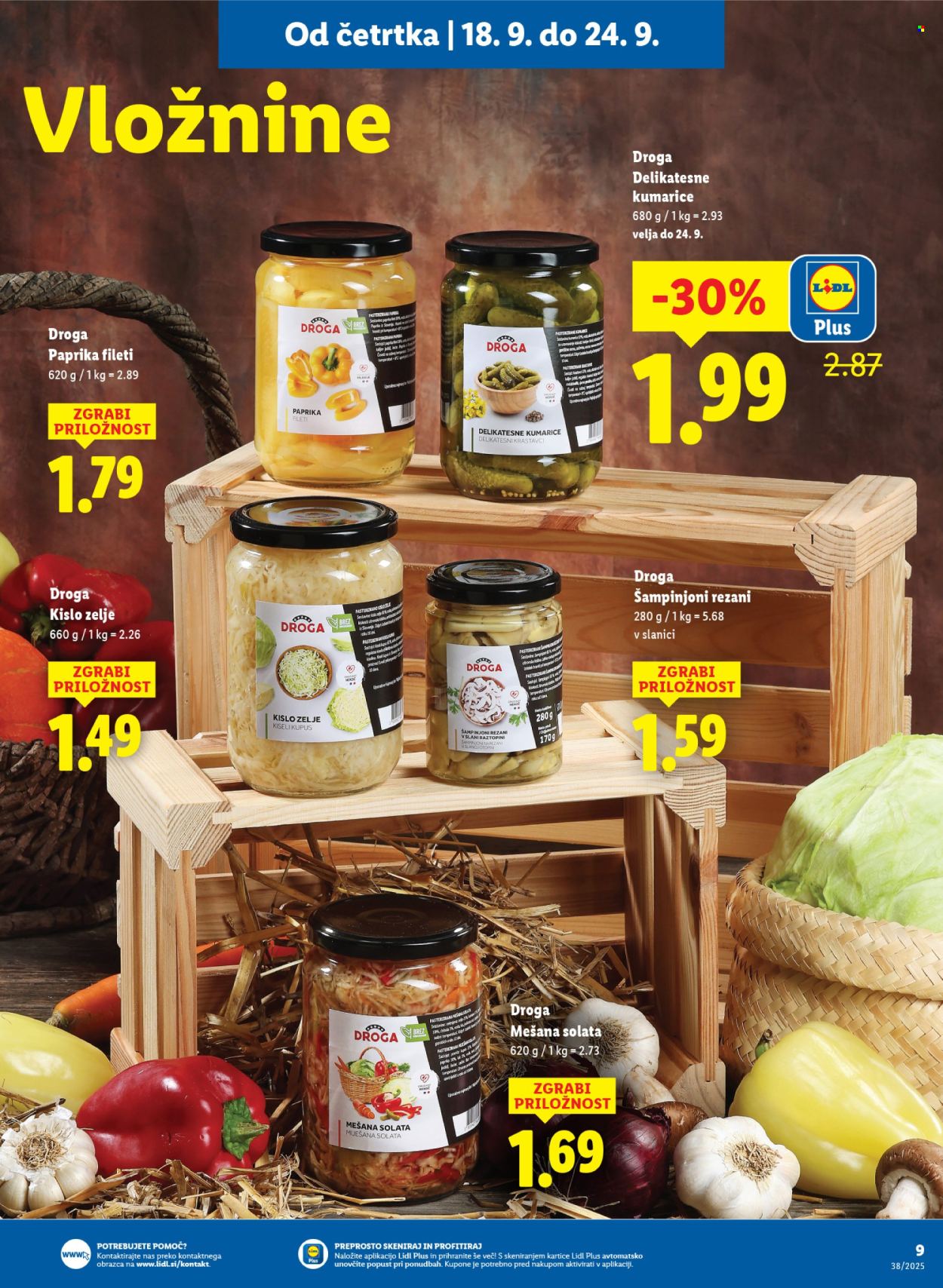 Lidl katalog - 18.9.2025 - 24.9.2025. Stran 9
