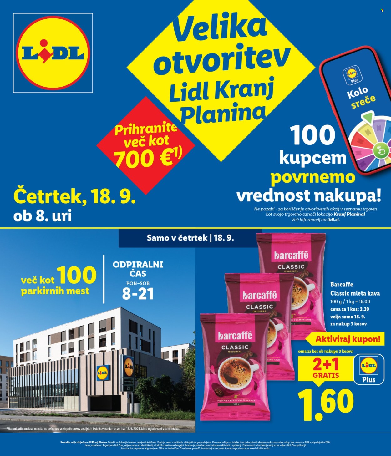 Lidl katalog - 18.9.2025 - 24.9.2025. Stran 1