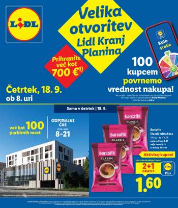 Lidl katalog - 18.9.2025 - 24.9.2025.