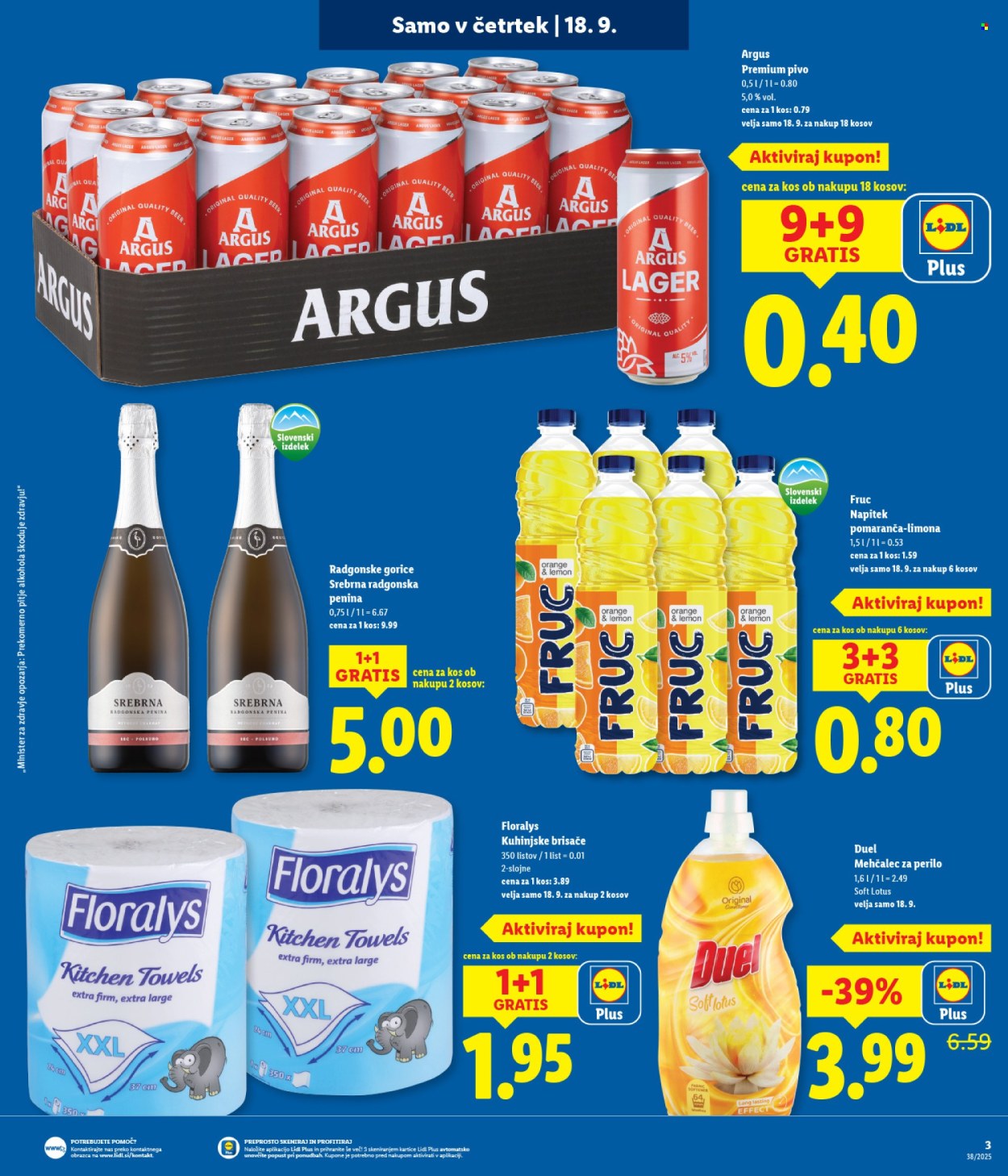 Lidl katalog - 18.9.2025 - 24.9.2025. Stran 3