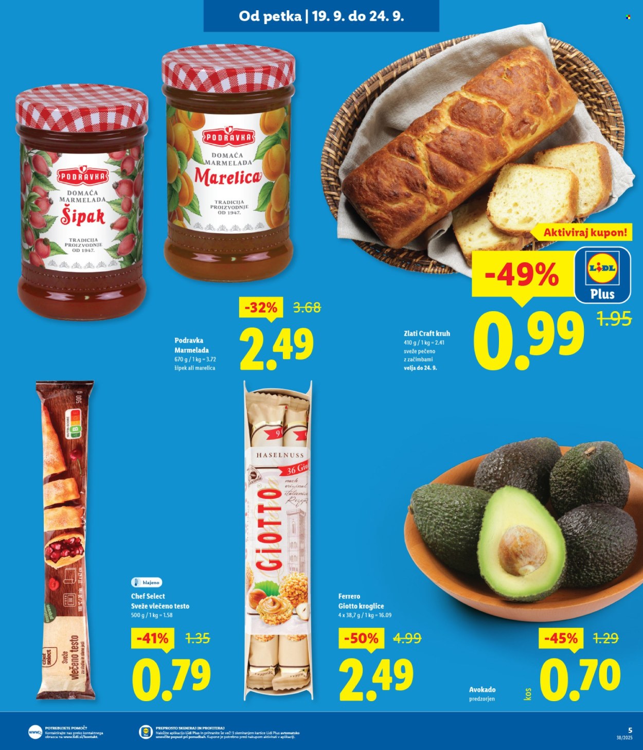 Lidl katalog - 18.9.2025 - 24.9.2025. Stran 5