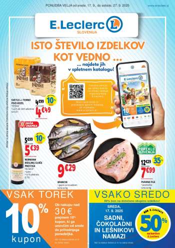 E.Leclerc katalog - 17.9.2025 - 27.9.2025.