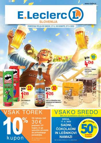 E.Leclerc katalog - 17.9.2025 - 27.9.2025.