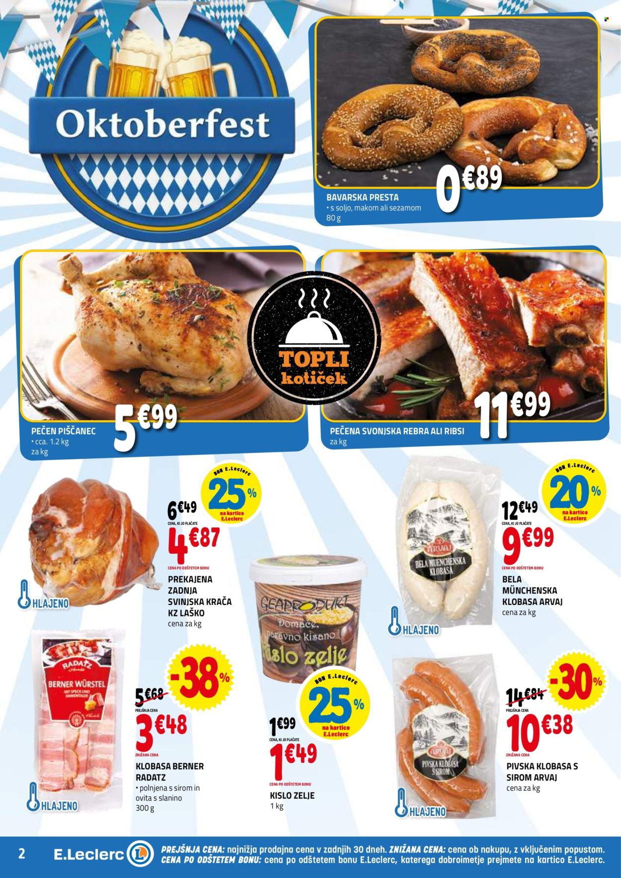 E.Leclerc katalog - 17.9.2025 - 27.9.2025. Stran 2