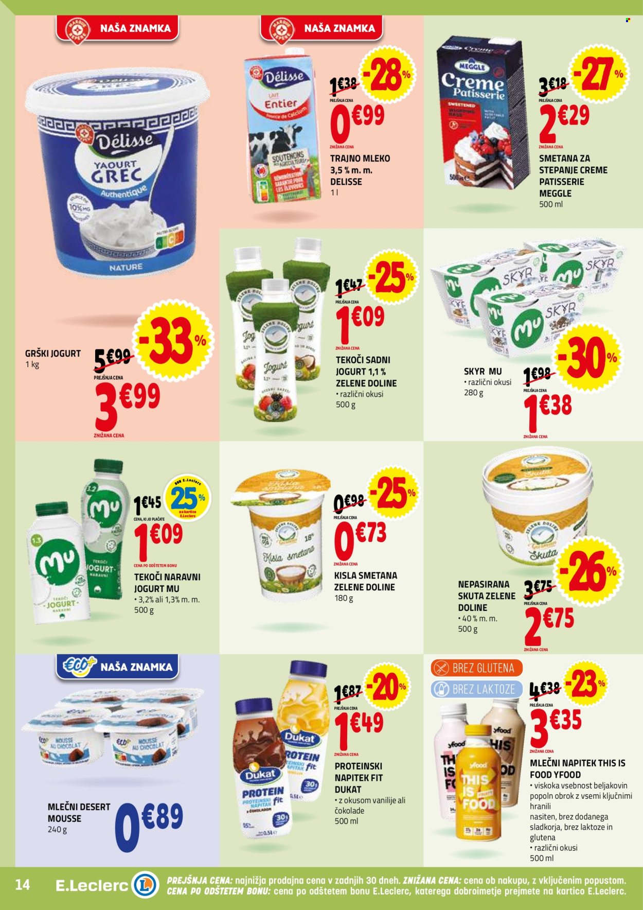 E.Leclerc katalog - 17.9.2025 - 27.9.2025. Stran 14