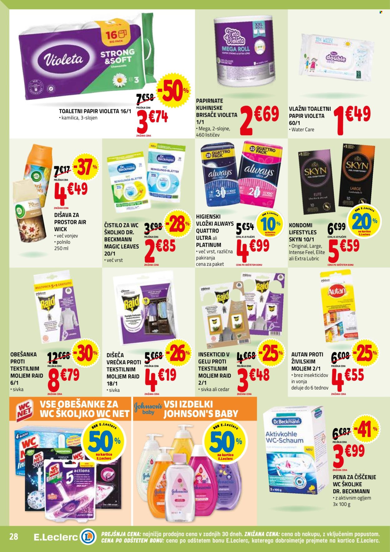 E.Leclerc katalog - 17.9.2025 - 27.9.2025. Stran 28