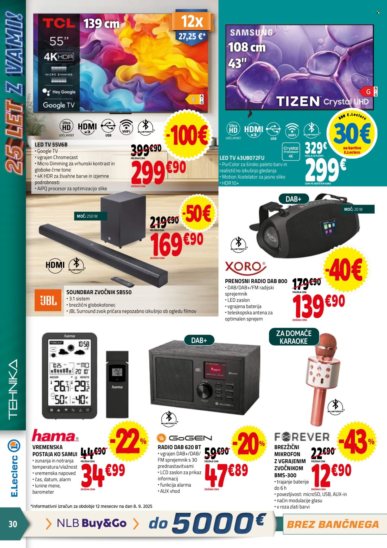 E.Leclerc katalog - 17.9.2025 - 27.9.2025. Stran 30