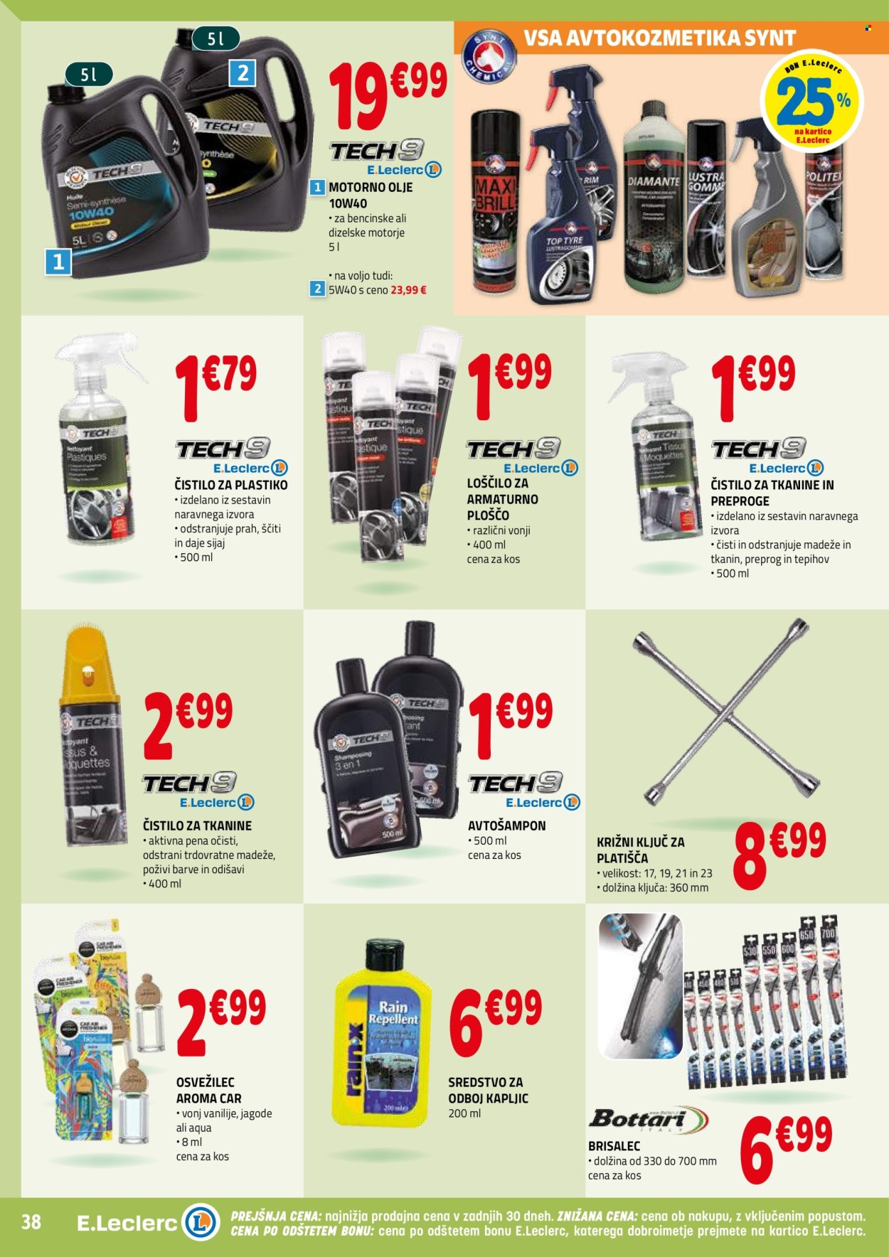E.Leclerc katalog - 17.9.2025 - 27.9.2025. Stran 38