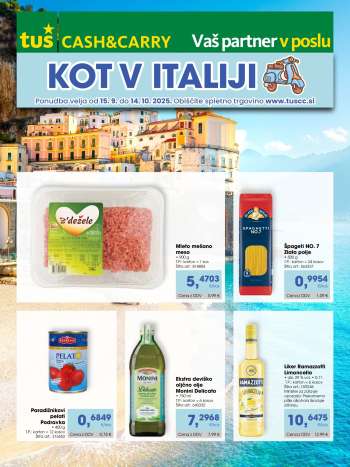 Tuš Cash & Carry katalog - 15.9.2025 - 14.10.2025.