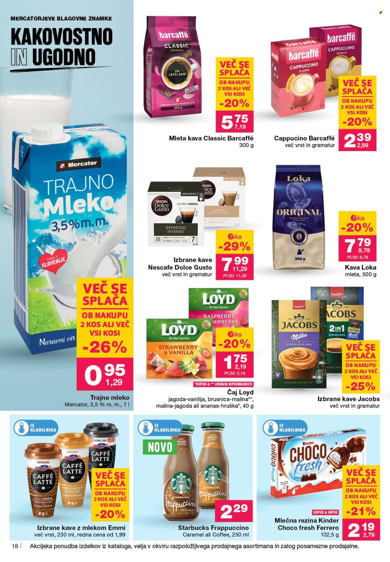 Mercator katalog - 18.9.2025 - 24.9.2025. Stran 18