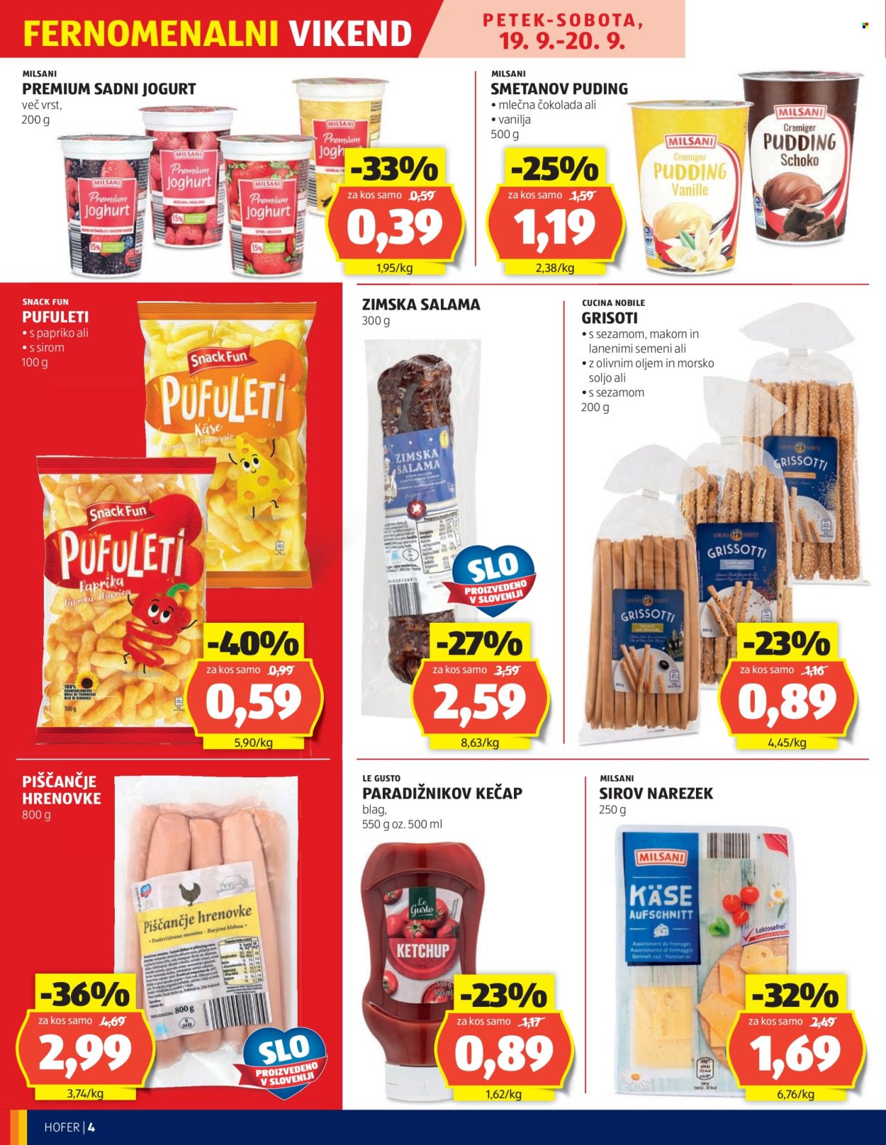 Hofer katalog - 18.9.2025 - 27.9.2025. Stran 4