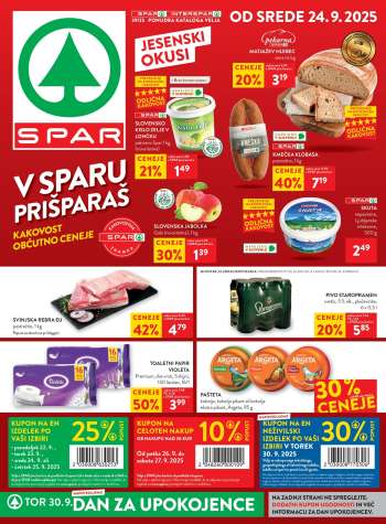 SPAR katalog - 24.9.2025 - 30.9.2025.