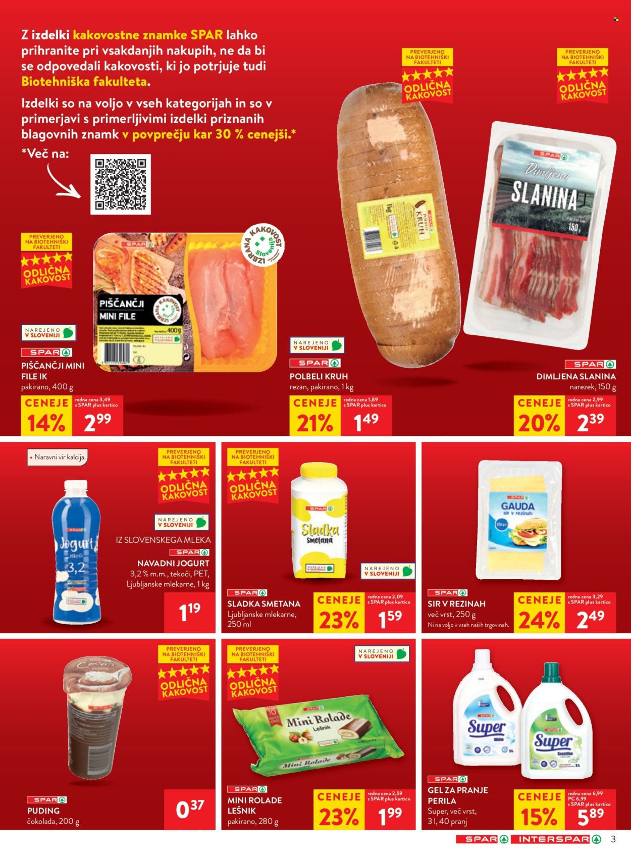 SPAR katalog - 24.9.2025 - 30.9.2025. Stran 3